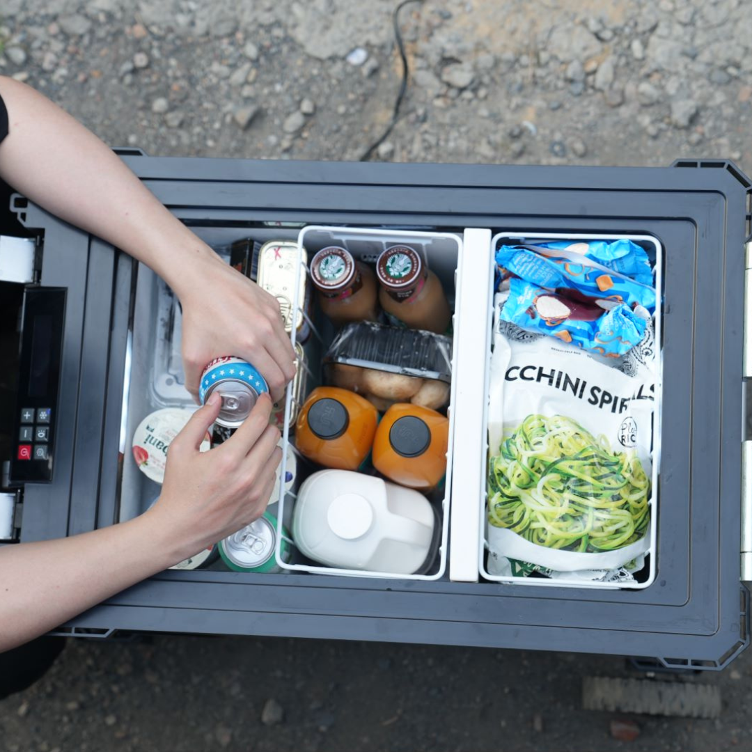 Refrigerateur/Congelateur ICECO 55L Double Compartiments - Argent sur Xperts4x4 Accessoires 4x4 Off-Road