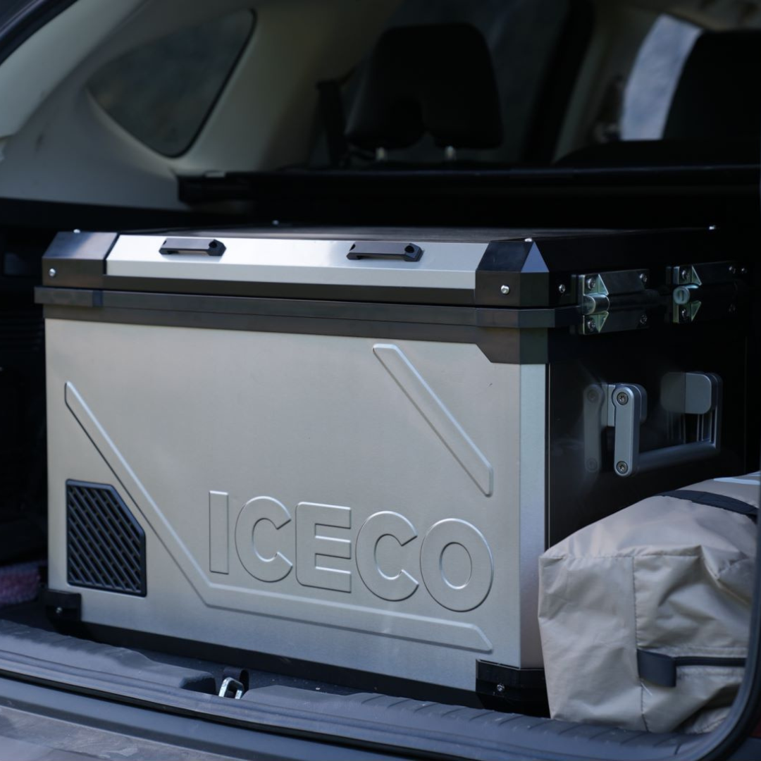 Refrigerateur/Congelateur ICECO 55L Double Compartiments - Argent sur Xperts4x4 Accessoires 4x4 Off-Road