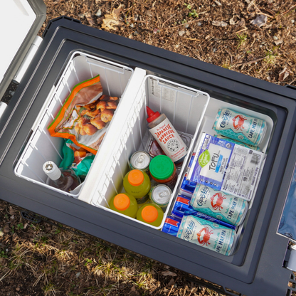 Refrigerateur/Congelateur ICECO 55L Double Compartiments - Noir sur Xperts4x4 Accessoires 4x4 Off-Road