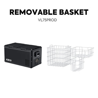 Refrigerateur/Congelateur ICECO 75L Double Compartiments - Vert sur Xperts4x4 Accessoires 4x4 Off-Road