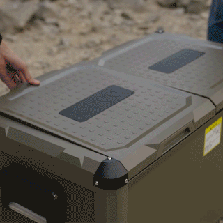 Refrigerateur/Congelateur ICECO 75L Double Compartiments - Vert sur Xperts4x4 Accessoires 4x4 Off-Road