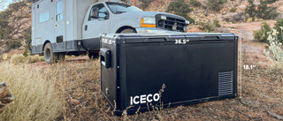 Refrigerateur/Congelateur ICECO 75L Double Compartiments - Vert sur Xperts4x4 Accessoires 4x4 Off-Road