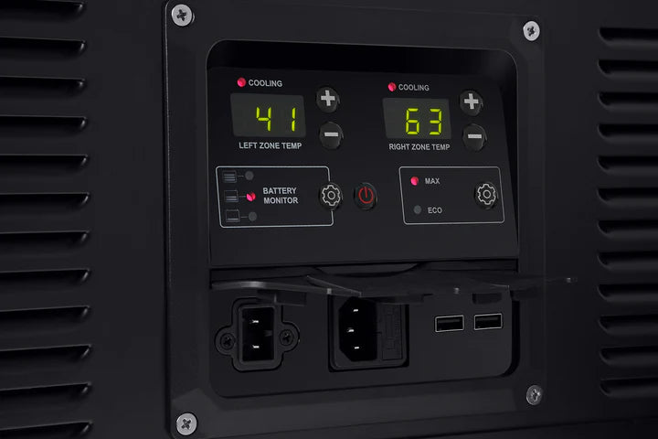 Refrigerateur/Congelateur ICECO 90L Double Compartiments - Noir sur Xperts4x4 Accessoires 4x4 Off-Road