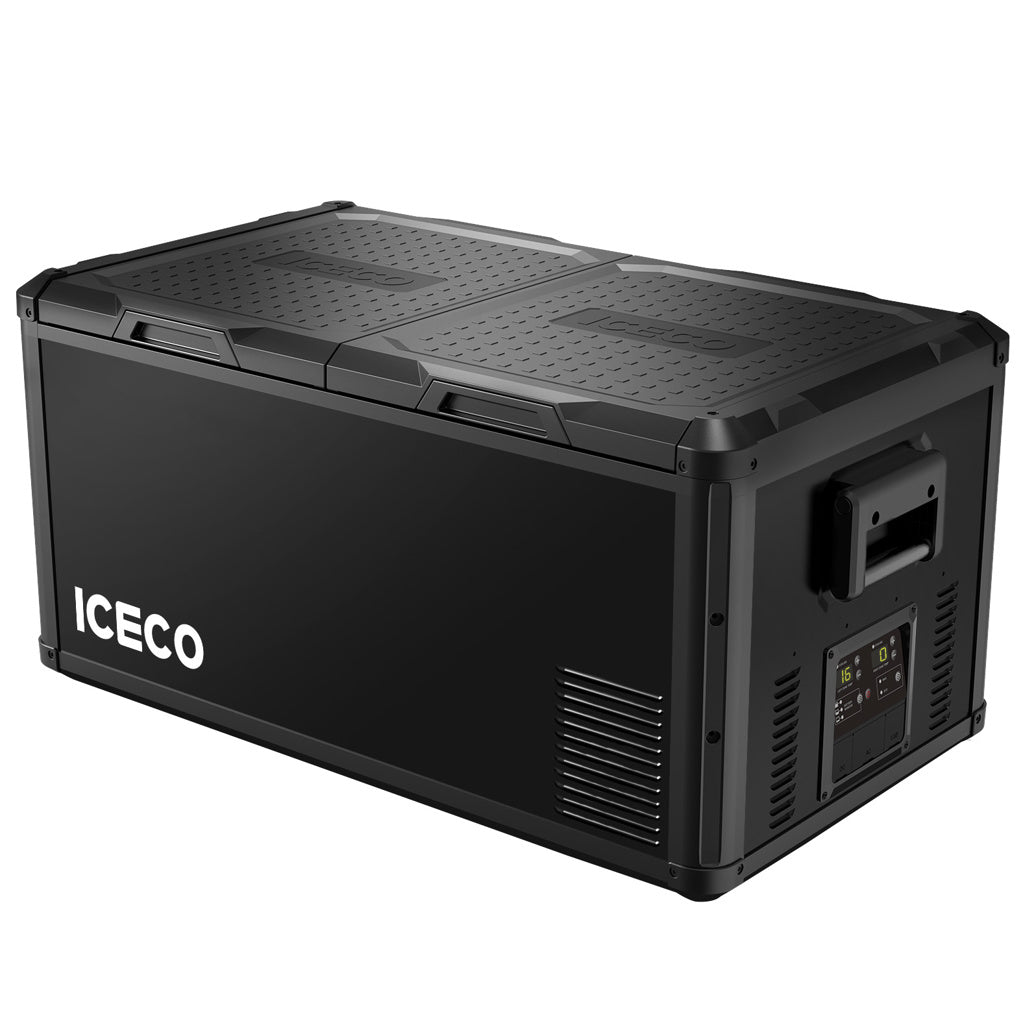 Refrigerateur/Congelateur ICECO 90L Double Compartiments - Noir sur Xperts4x4 Accessoires 4x4 Off-Road