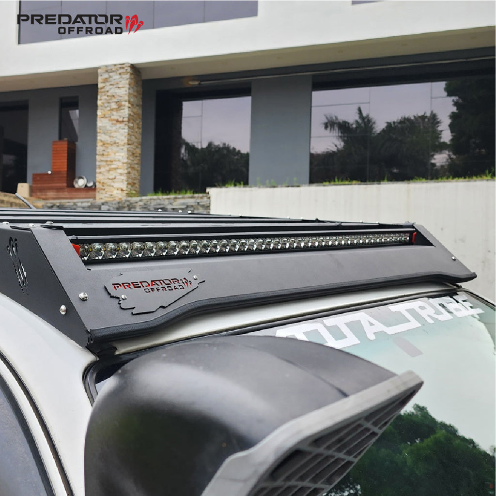 Galerie de toit Toyota Hilux Vigo (2005-2015) Extra Cabine Predator Offroad sur Xperts4x4 Accessoires 4x4 Off-Road