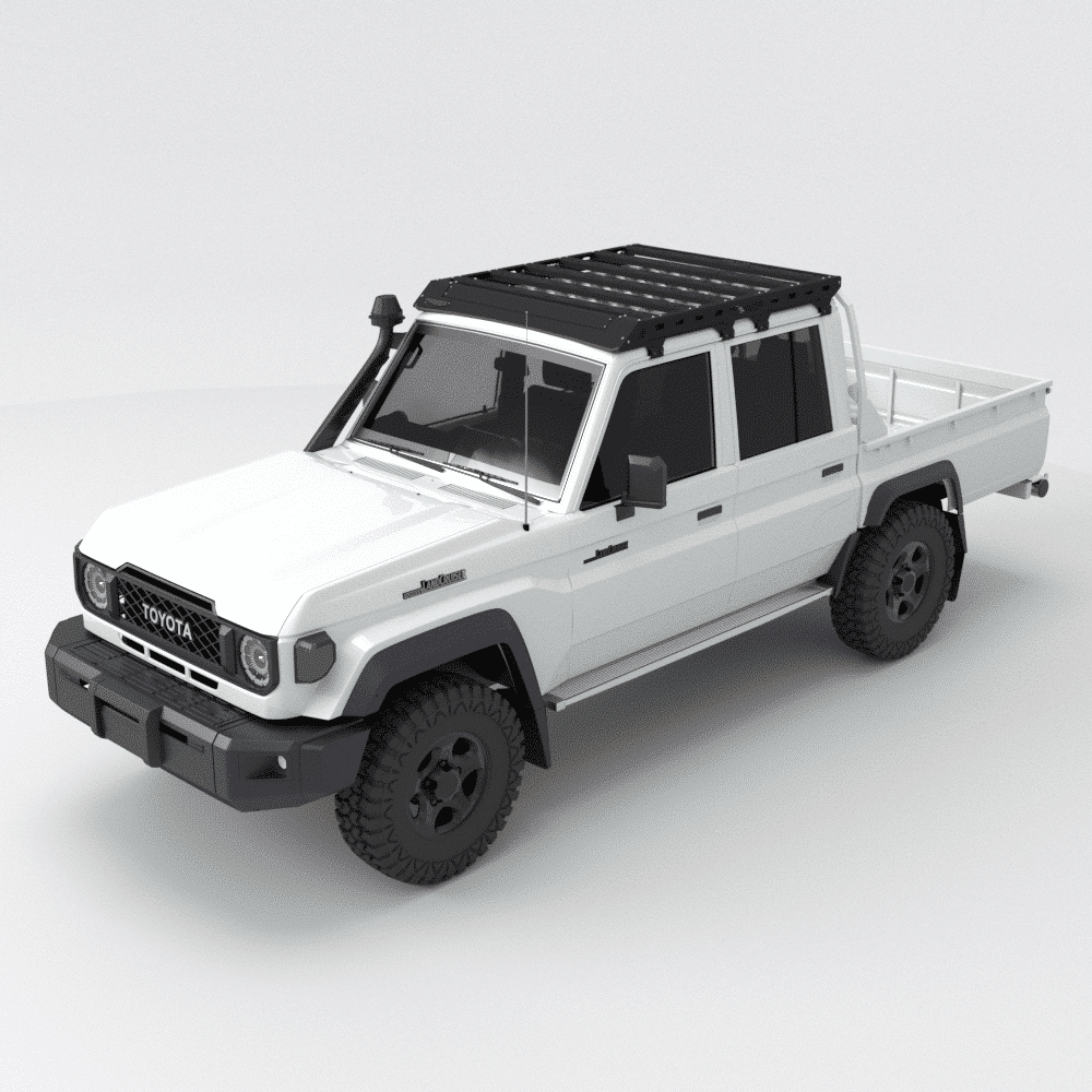 Galerie de toit Toyota Land Cruiser (79 Series) Double Cabine Predator Offroad sur Xperts4x4 Accessoires 4x4 Off-Road