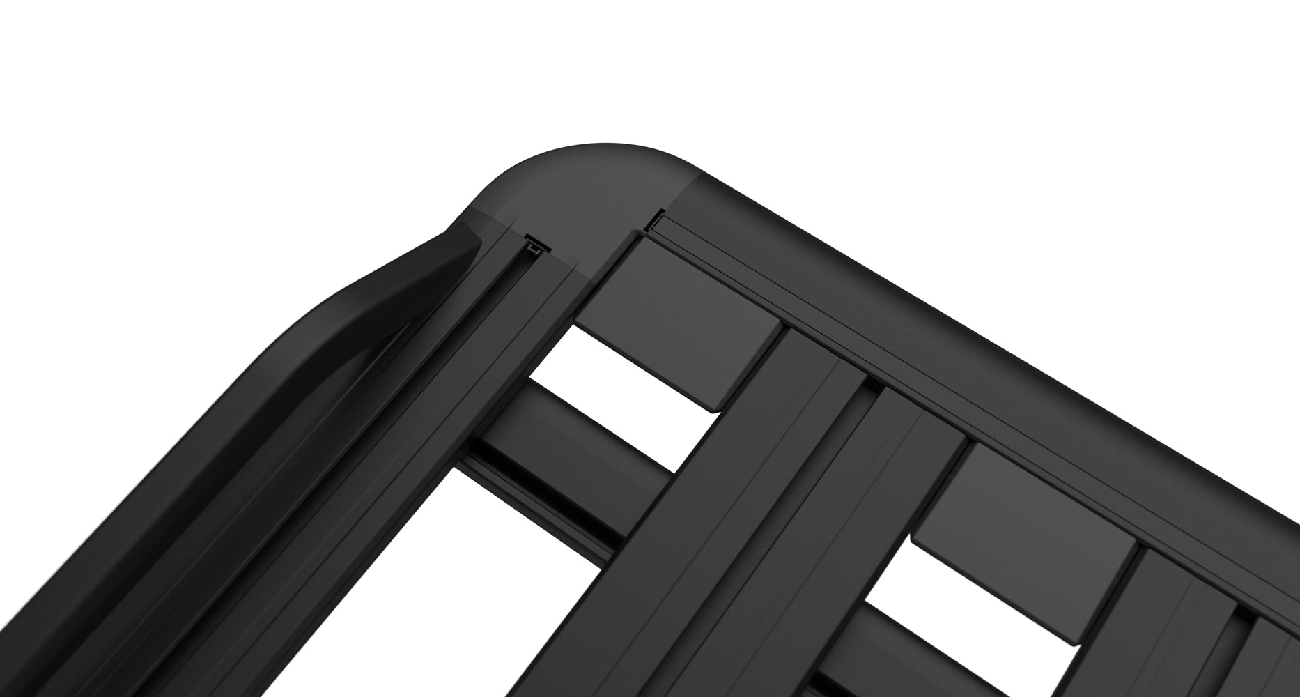 Galerie de toit Rhino-Rack Pioneer 6, 2100x1240mm, pour véhicule tout-terrain, robuste et facile à installer.