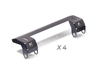 Kit galerie de toit Pioneer 3/4 N4 OFFROAD pour Ineos Grenadier, dimensions 1800x1430mm, robuste et adapté à l off-road.
