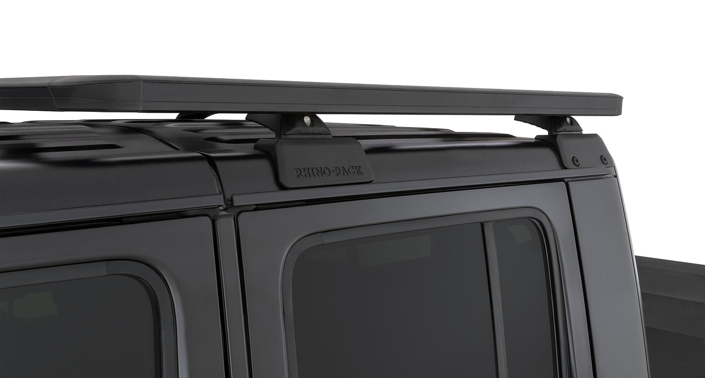 Kit Galerie de toit Rhino Rack 1430x1300mm Jeep Gladiator JT sur Xperts4x4 Accessoires 4x4 Off-Road