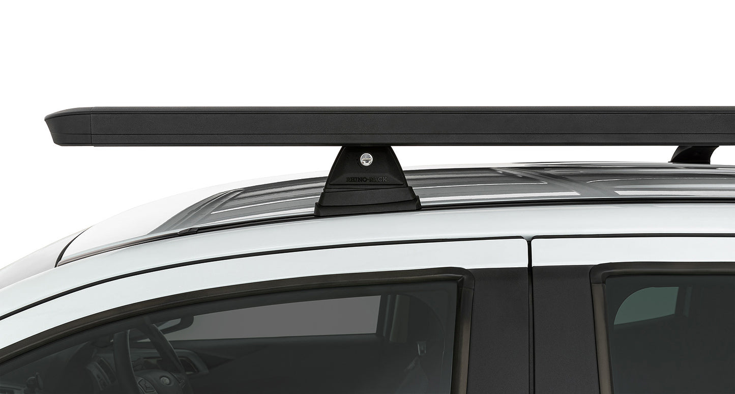 Kit galerie de toit Rhino-Rack Pioneer 6 pour Honda CR-V 2007-2012 avec pieds, 1300x1240mm, robuste et facile à installer.