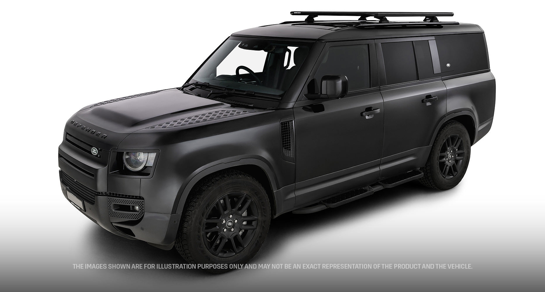 Kit galerie RHINO-RACK Pioneer 6 1500x1240mm pieds RCL Land Rover Defender II 130 L663 - RHINO-RACK sur Xperts4x4 Accessoires 4x4 Off-Road