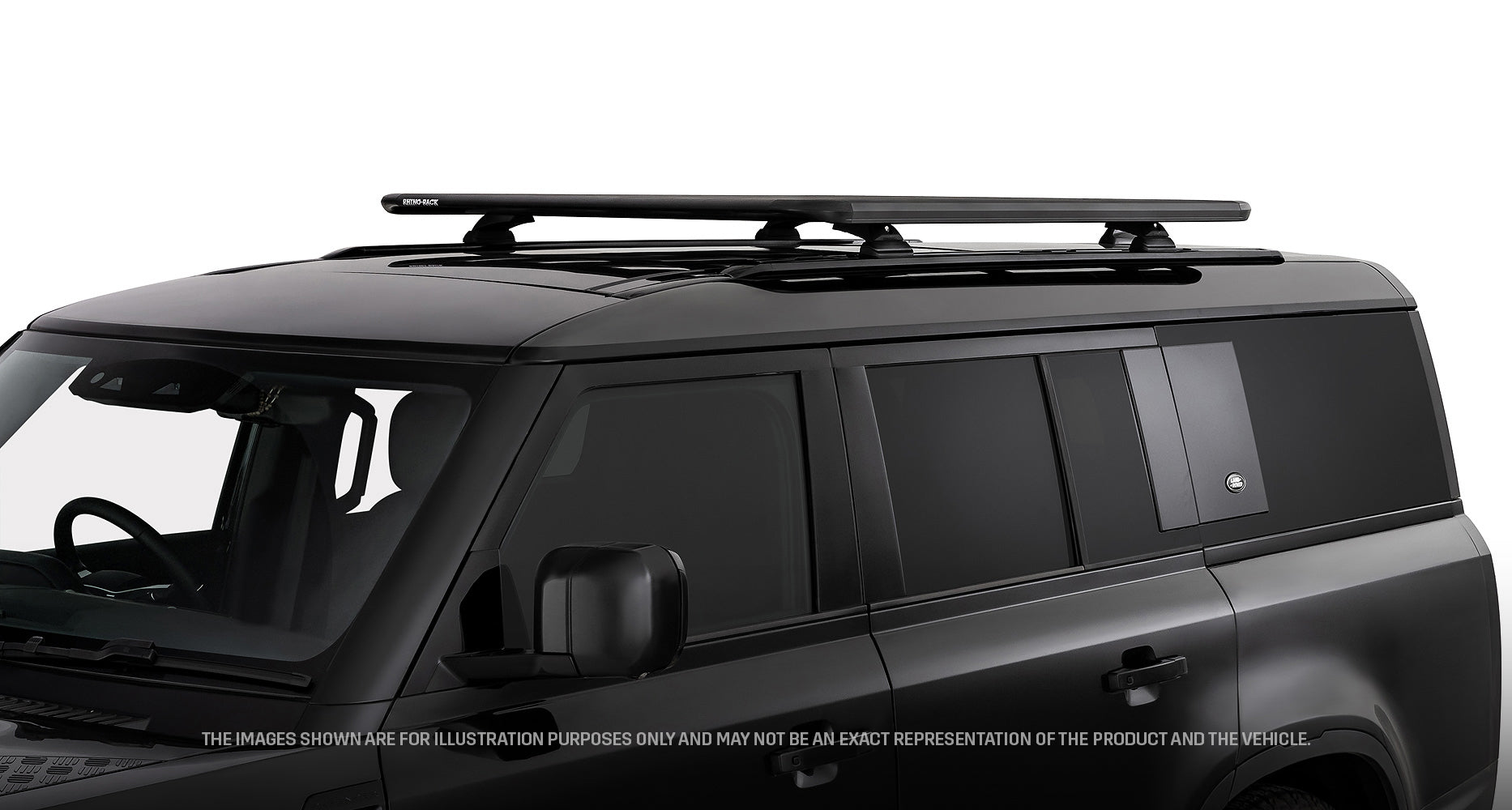 Kit galerie RHINO-RACK Pioneer 6 1500x1240mm pieds RCL Land Rover Defender II 130 L663 - RHINO-RACK sur Xperts4x4 Accessoires 4x4 Off-Road