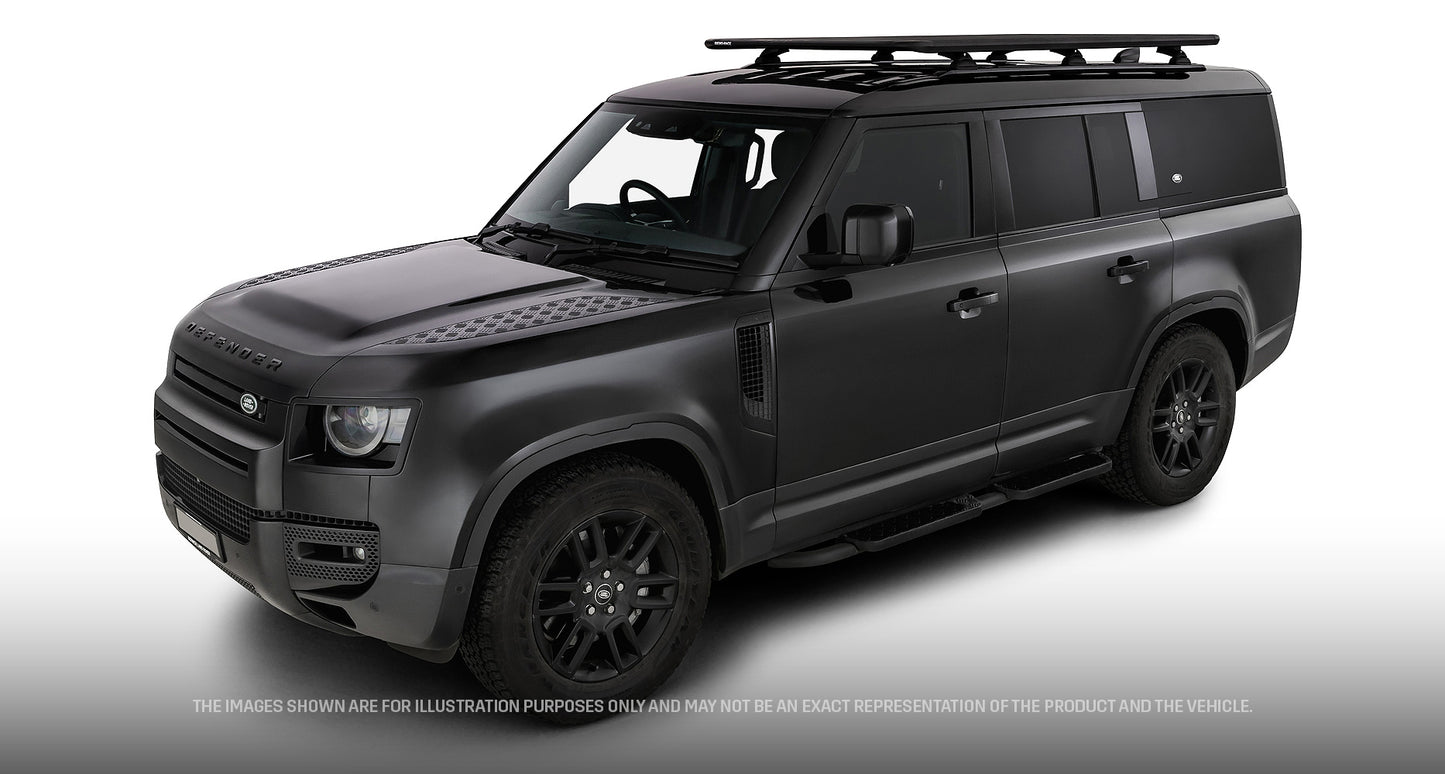 Kit galerie RHINO-RACK Pioneer 6 2100x1240mm pieds RCL Land Rover Defender II 130 L663 - RHINO-RACK sur Xperts4x4 Accessoires 4x4 Off-Road