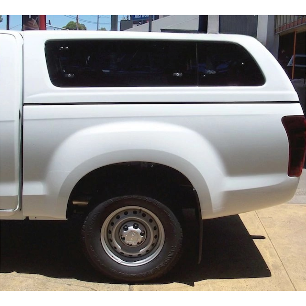 Hardtop Aeroklas Fenêtres Battantes | Isuzu D-Max 2025+ Space-Cab sur Xperts4x4 Accessoires 4x4 Off-Road