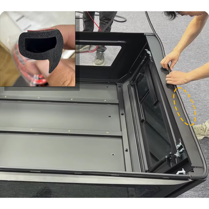 Hardtop Aluminium Line4x4 Double Cab | Vitré et Renforcé sur Xperts4x4 Accessoires 4x4 Off-Road