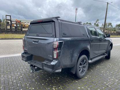 Hardtop Aluminium Line4x4 Double Cab | Vitré et Renforcé sur Xperts4x4 Accessoires 4x4 Off-Road