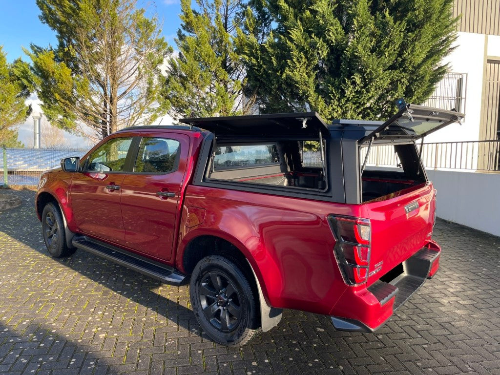 Hardtop Aluminium Line4x4 Double Cab | Vitré et Renforcé sur Xperts4x4 Accessoires 4x4 Off-Road