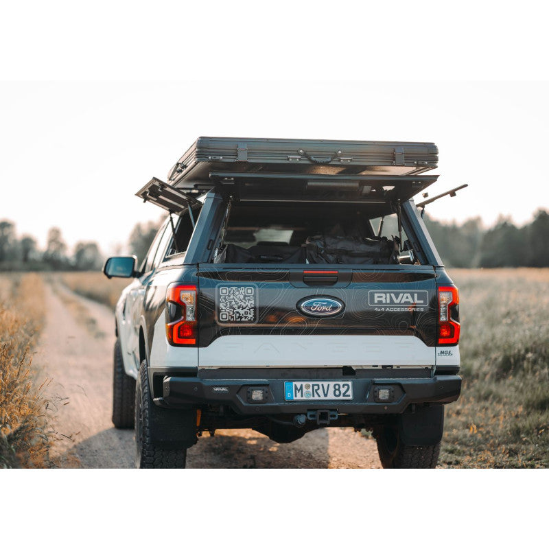 Hardtop Ford Ranger/Raptor 2023+ NEXT GEN | RIVAL 4X4 Aluminium sur Xperts4x4 Accessoires 4x4 Off-Road