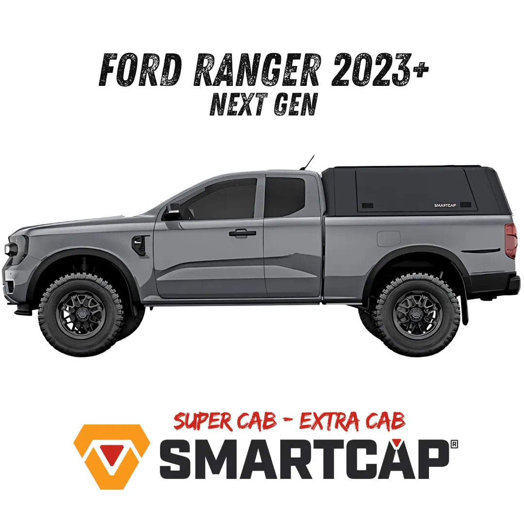 Hardtop Ford Ranger Super-Cab 2023+ | RSI EVOc Commercial | Acier Inoxydable sur Xperts4x4 Accessoires 4x4 Off-Road