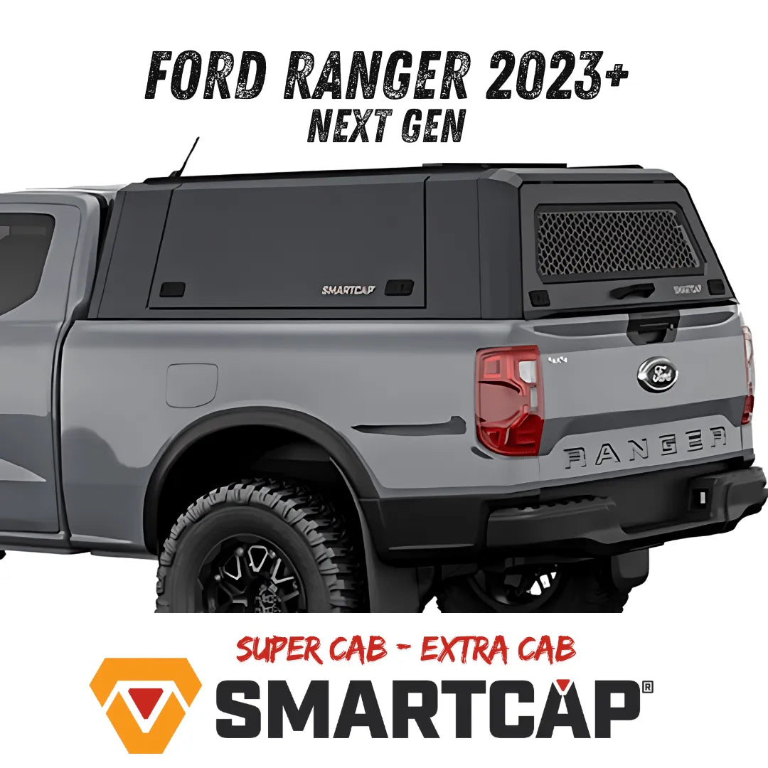 Hardtop Ford Ranger Super-Cab 2023+ | RSI EVOc Commercial | Acier Inoxydable sur Xperts4x4 Accessoires 4x4 Off-Road