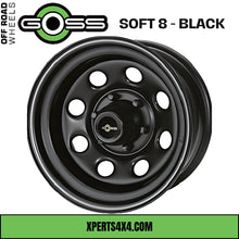 Jante Acier GOSS SOFT8 - Noir Mat sur Xperts4x4 Accessoires 4x4 Off-Road