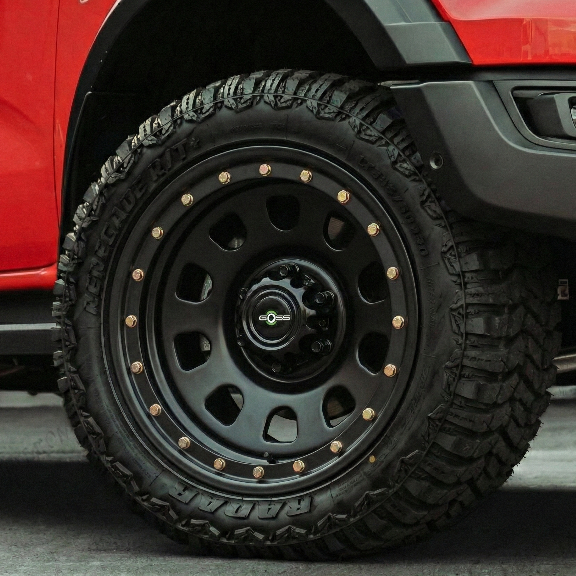 Jante Acier Toyota Hilux REVO 2016 a Present | GOSS sur Xperts4x4 Accessoires 4x4 Off-Road