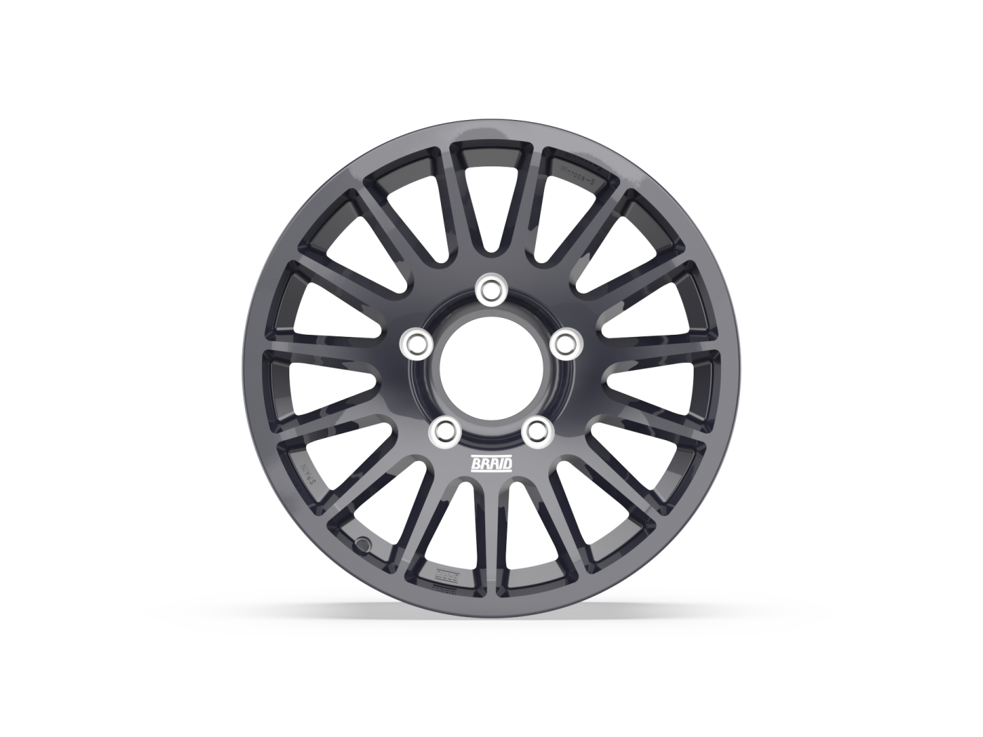 Jante Alu BRAID Winrace S Gris Anthracite 8x17 6x139.7 ET5 sur Xperts4x4 Accessoires 4x4 Off-Road