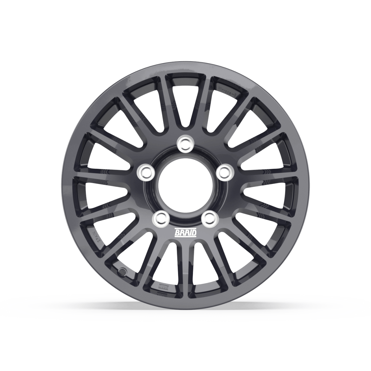 Jante Alu BRAID Winrace S Noire 8x17 5x130 ET20 Xperts 4x4
