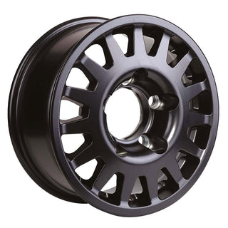 Jante Aluminium MANANO BLACK + Cache sur Xperts4x4 Accessoires 4x4 Off-Road