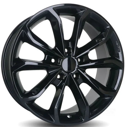 Jante Aluminium RUUUD 8x18 5x120 ET50 Gloss Black - Craftstar (Xenon) sur Xperts4x4 Accessoires 4x4 Off-Road