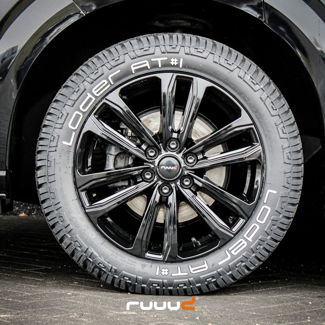 Jante Aluminium RUUUD Namur 7.5x17 6x125 ET50 CTR74.1 - Gloss Black sur Xperts4x4 Accessoires 4x4 Off-Road