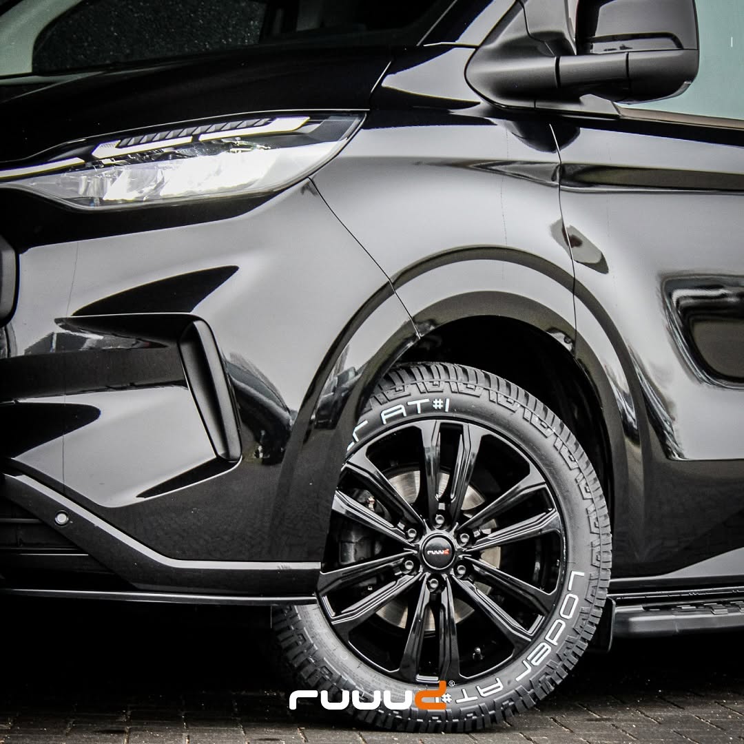 Jante Aluminium RUUUD Namur 7.5x17 6x125 ET50 CTR74.1 - Gloss Black sur Xperts4x4 Accessoires 4x4 Off-Road