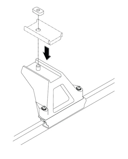 Kit Barres de toit Rhinorack | VW Transporter T6 LWB 2015+ (2 portes) sur Xperts4x4 Accessoires 4x4 Off-Road