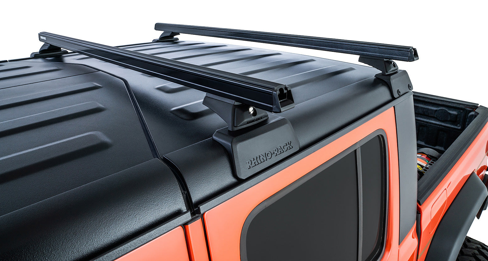 Kit de 2x Barres de toit 1500mm Rhino-Rack Backbone - Jeep Gladiator JT sur Xperts4x4 Accessoires 4x4 Off-Road