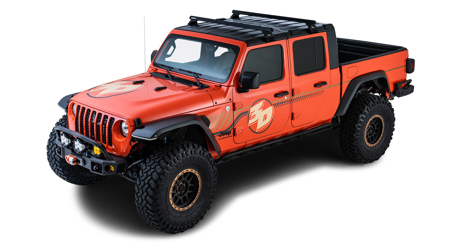 Kit de 2x Barres de toit 1500mm Rhino-Rack - Jeep JL & Gladiator JT sur Xperts4x4 Accessoires 4x4 Off-Road
