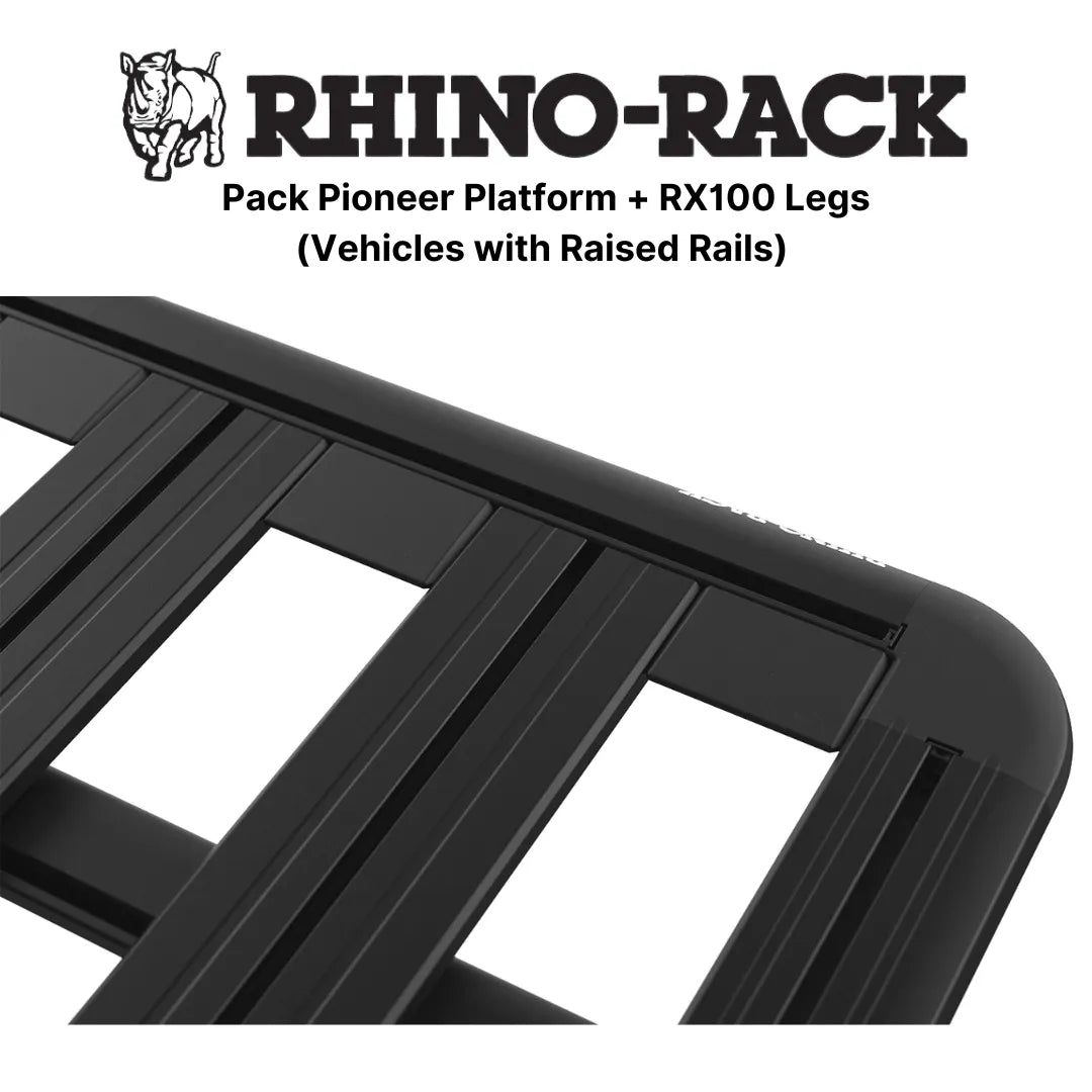 Kit Galerie de Toit 1900x1240mm sur Barres Longitudinales | RHINO-RACK sur Xperts4x4 Accessoires 4x4 Off-Road