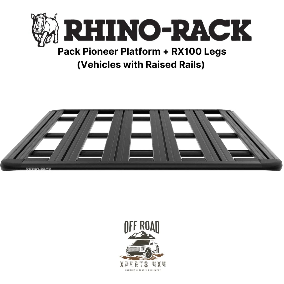 Kit Galerie de Toit 1900x1240mm sur Barres Longitudinales | RHINO-RACK sur Xperts4x4 Accessoires 4x4 Off-Road