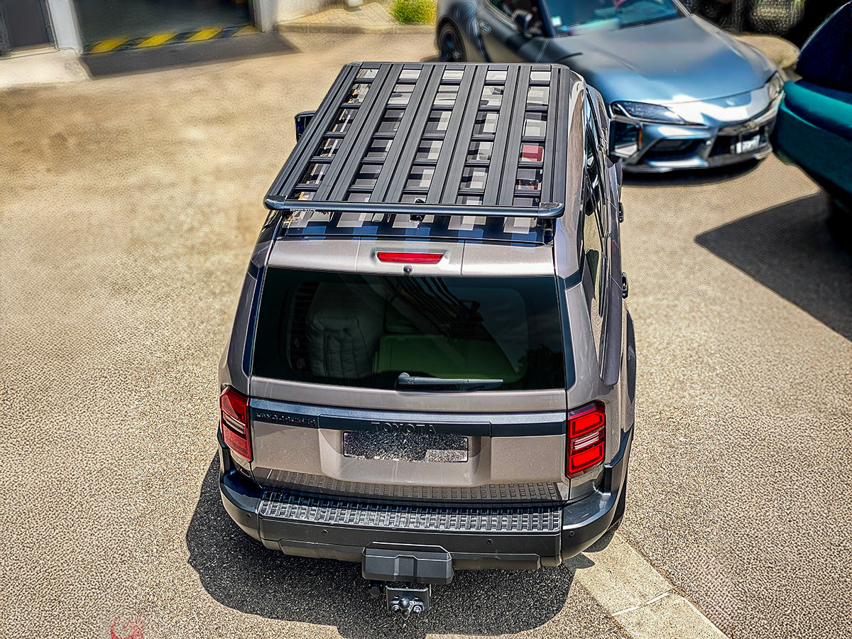 Kit Galerie de Toit Rhino-Rack Pioneer Land Cruiser Prado 250 (2100x1240mm) sur Xperts4x4 Accessoires 4x4 Off-Road