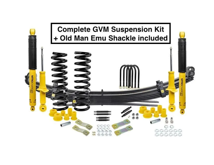 GVM Kit de suspension OME pour Ford Ranger 2012 à 2022 | PTAC à 3500Kg sur Xperts4x4 Accessoires 4x4 Off-Road
