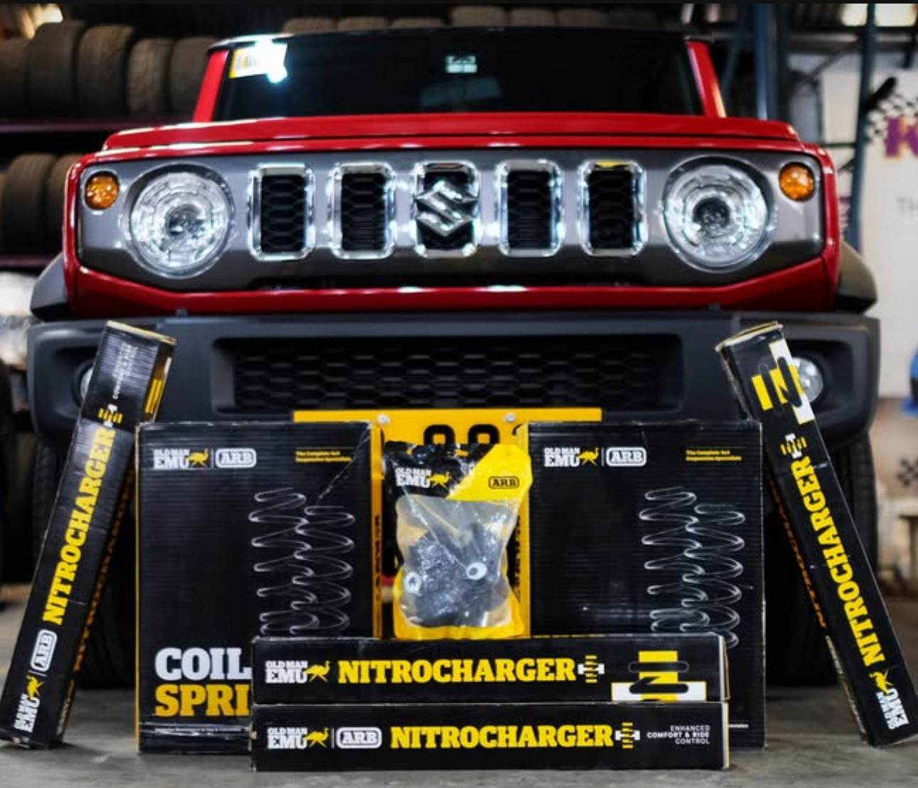 Kit de Suspension OME Suzuki Jimny 2018+ | 3 Portes | Nitro Plus (+40/50mm) sur Xperts4x4 Accessoires 4x4 Off-Road