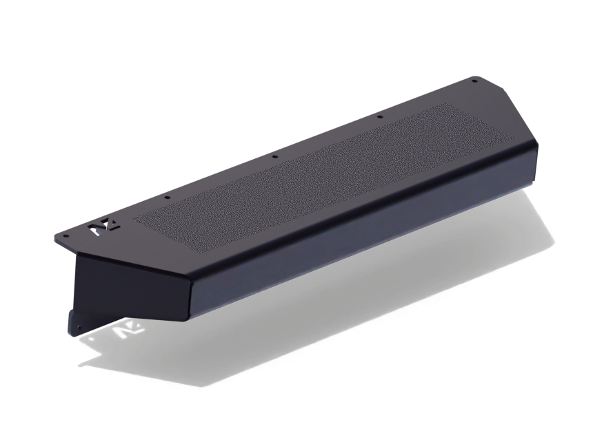 Marche pieds 350mm pour profilés rectangulaires de bas de caisse N4-Offroad sur Xperts4x4 Accessoires 4x4 Off-Road