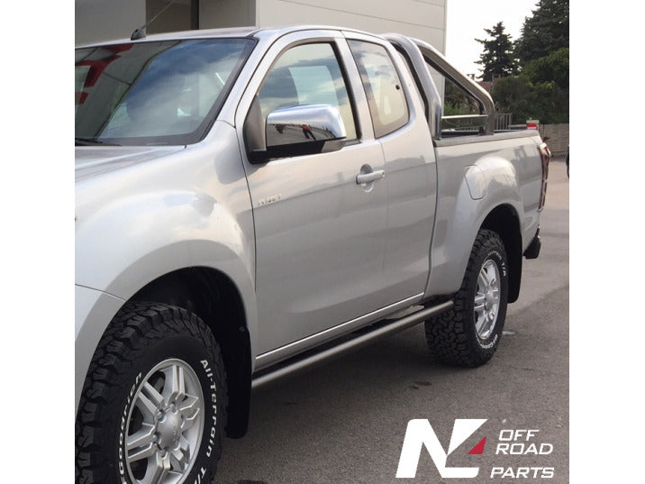 Protections tubulaires de bas de caisse Isuzu D-max N4-Offroad sur Xperts4x4 Accessoires 4x4 Off-Road