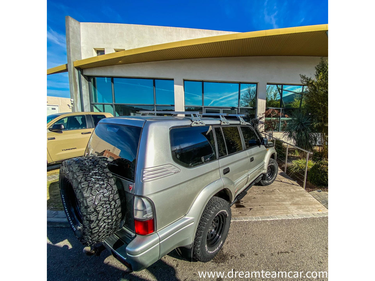 Protections tubulaires de bas de caisse Toyota KZJ95 KDJ95 N4-Offroad sur Xperts4x4 Accessoires 4x4 Off-Road