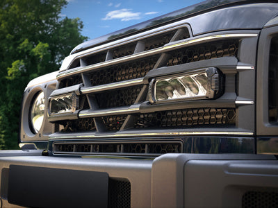 Kit Calandre Grenadier avec Triple-R 750 Elite LAZER LAMPS sur Xperts4x4 Accessoires 4x4 Off-Road