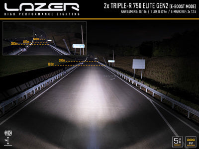 Kit Calandre Grenadier avec Triple-R 750 Elite LAZER LAMPS sur Xperts4x4 Accessoires 4x4 Off-Road