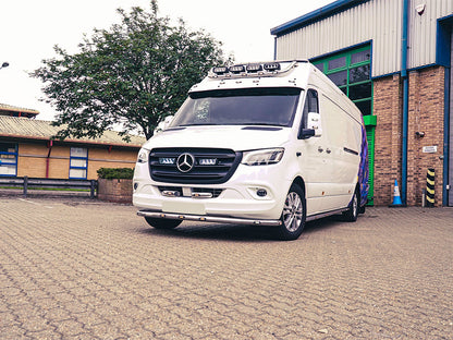 Kit de calandre LED LAZER LAMPS pour Mercedes Sprinter W906/W907, amélioration de la grille avec éclairage LED puissant.