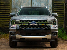 Kit de calandre LED LAZER LAMPS pour Ford Ranger Platinum 2023+ avec phares intégrés et design moderne.