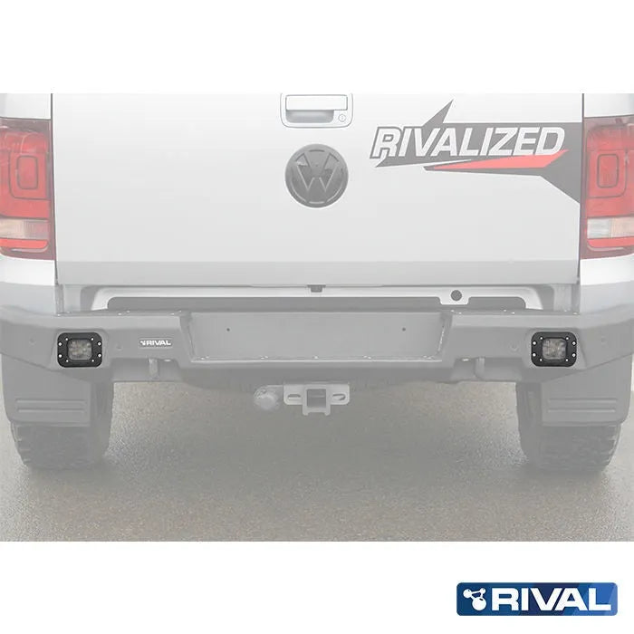 Pare-choc Arrière Aluminium Rival4x4 | Isuzu Dmax 2012-2020 sur Xperts4x4 Accessoires 4x4 Off-Road