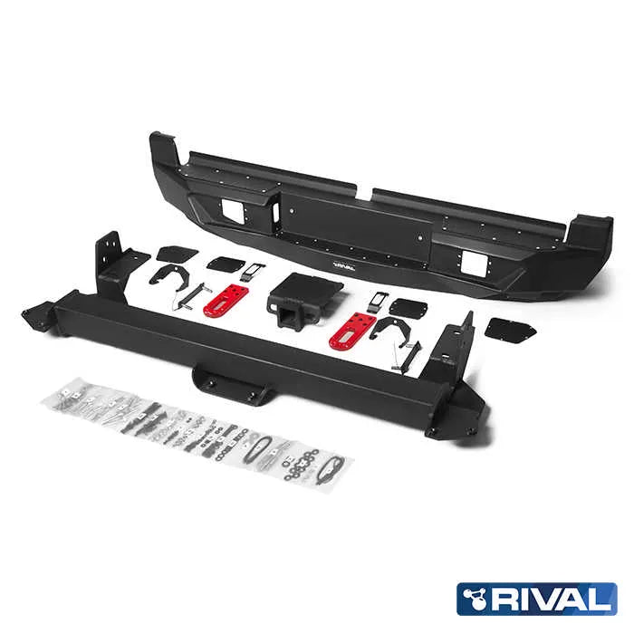 Pare-choc Arrière Aluminium Rival4x4 | Isuzu Dmax 2021+ sur Xperts4x4 Accessoires 4x4 Off-Road