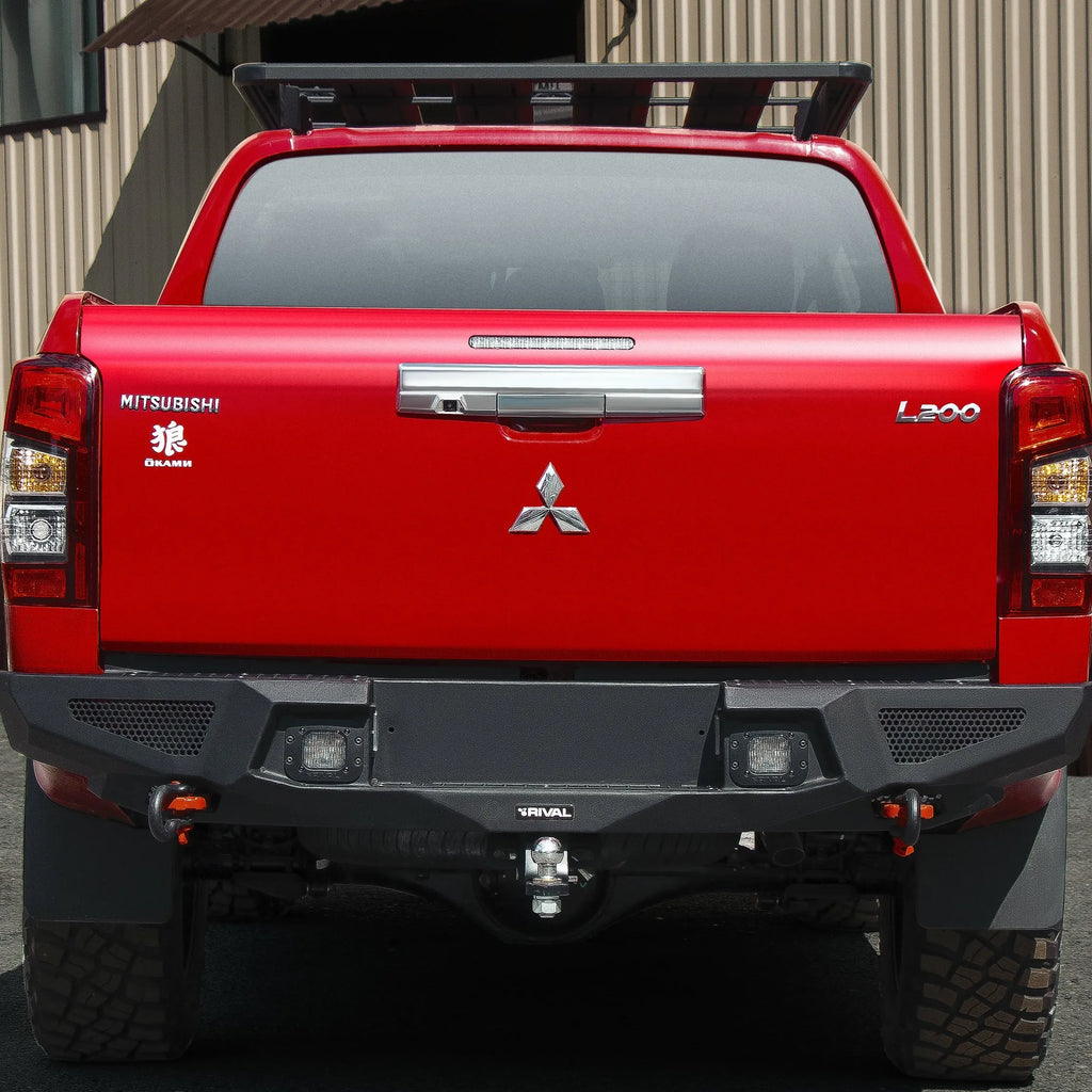 Rear Bumper Aluminium Rival4x4 | Mitsubishi L200 2019+ – Xperts 4x4